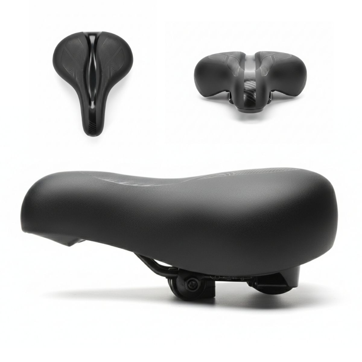 Gel Komfort sykkelsete 25 cm - inSPORTline Frooma