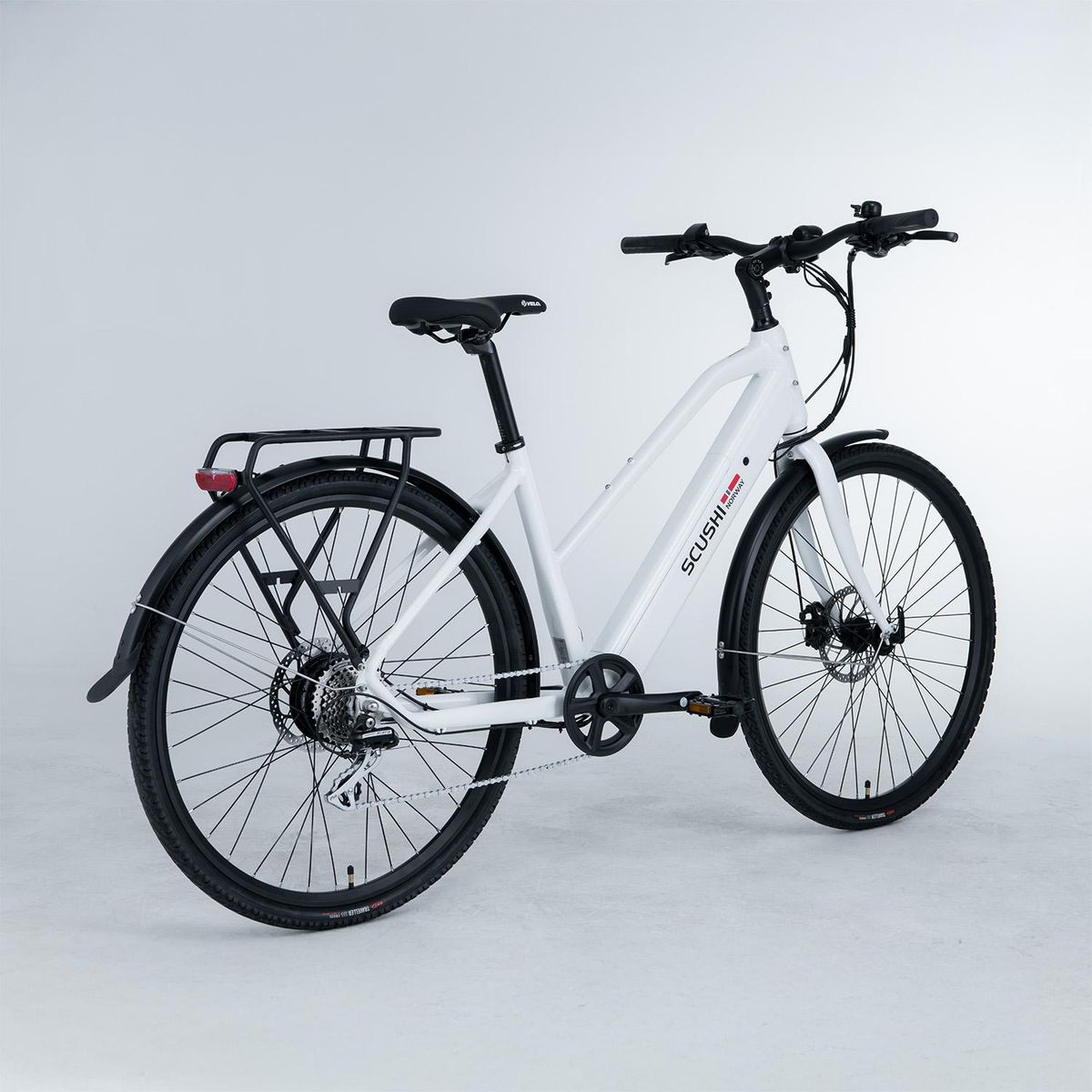 Norway Universe Elsykkel, hvit (360 Wh batteri)