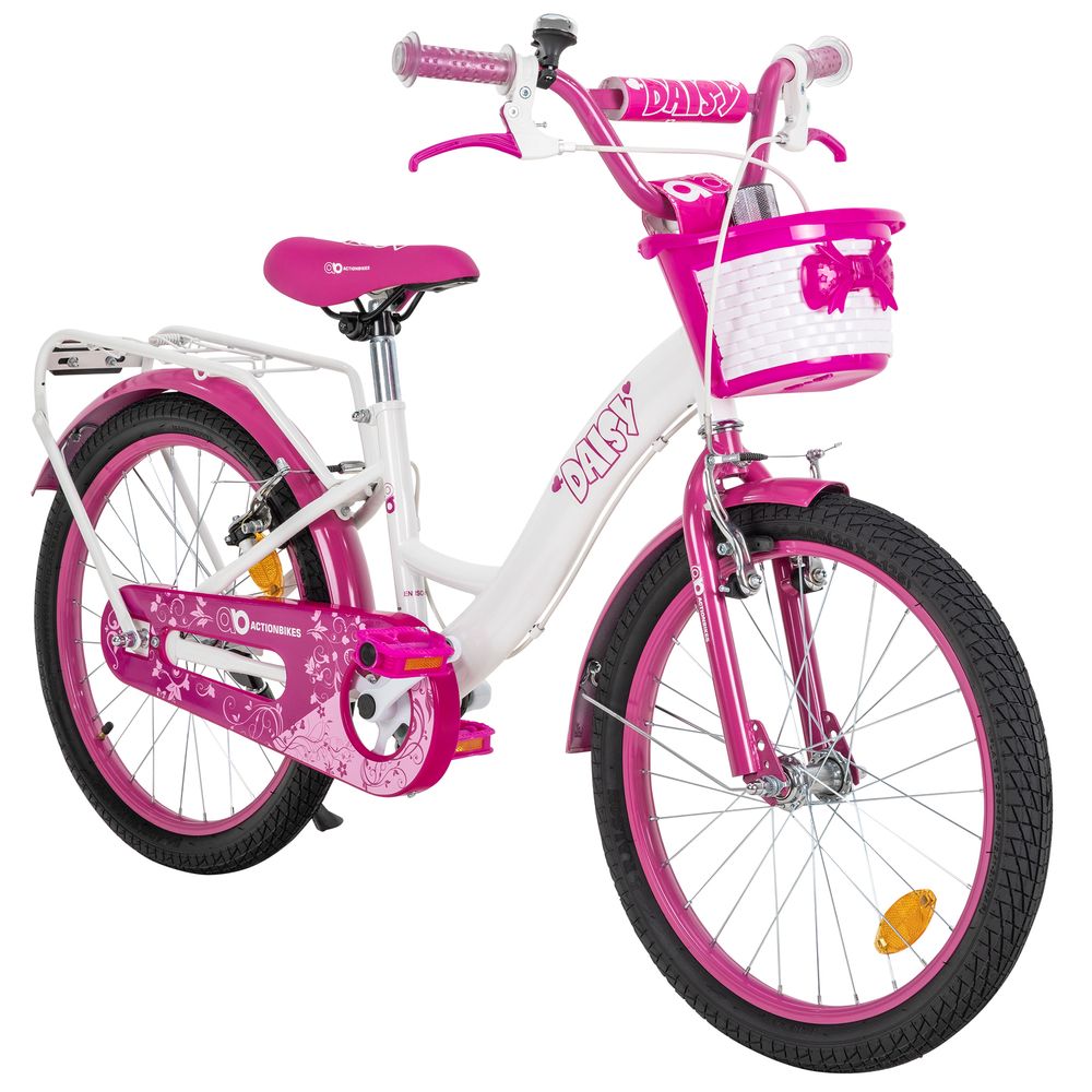 Barnesykkel tusenfryd 20 tommer - rosa
