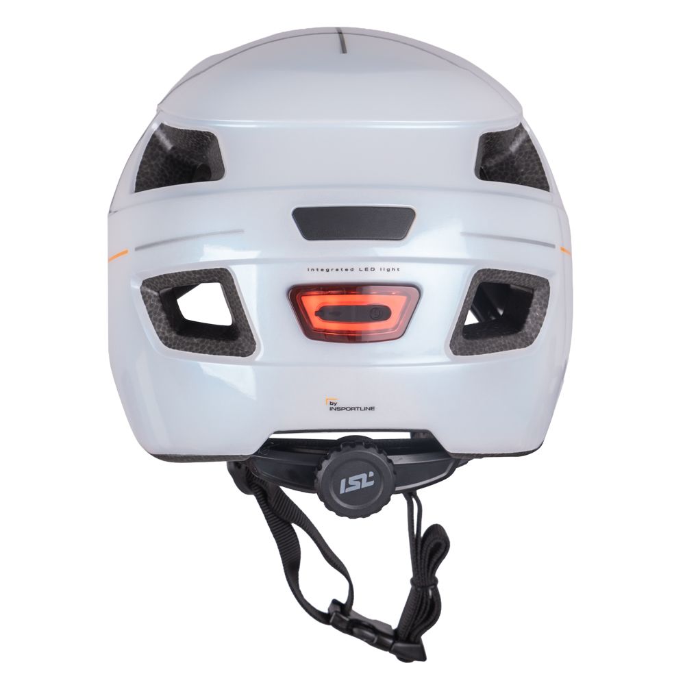 Barnesykkelhjelm med LED-lys S (51-56) - Lumiro