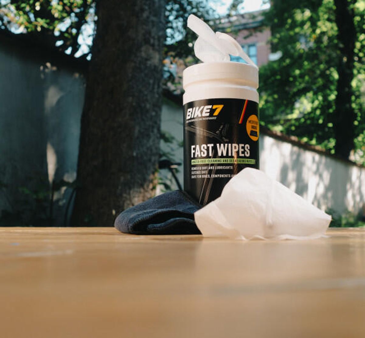 Bike7 Fast Wipes Rensekluter - 70 stk, 19x22 cm
