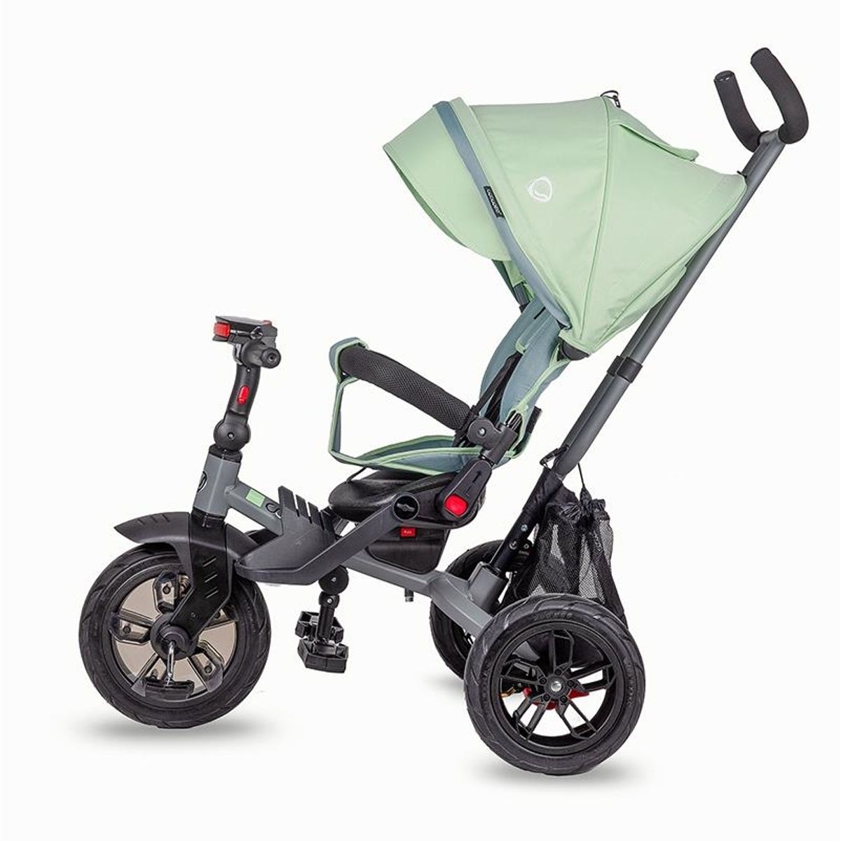 Tre-hjuls barnevogn med trekkstang Coccolle Pianti