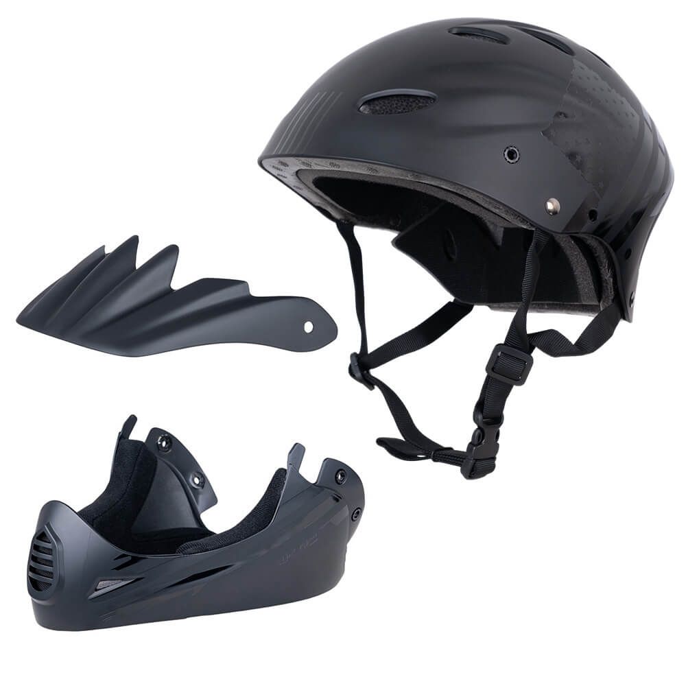 W-TEC Campanero US Flag Downhill-hjelm | Avtakbar hake