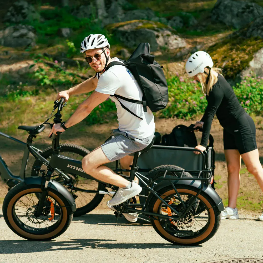FitNord Rumble 150 Elfatbike - Sammenleggbar