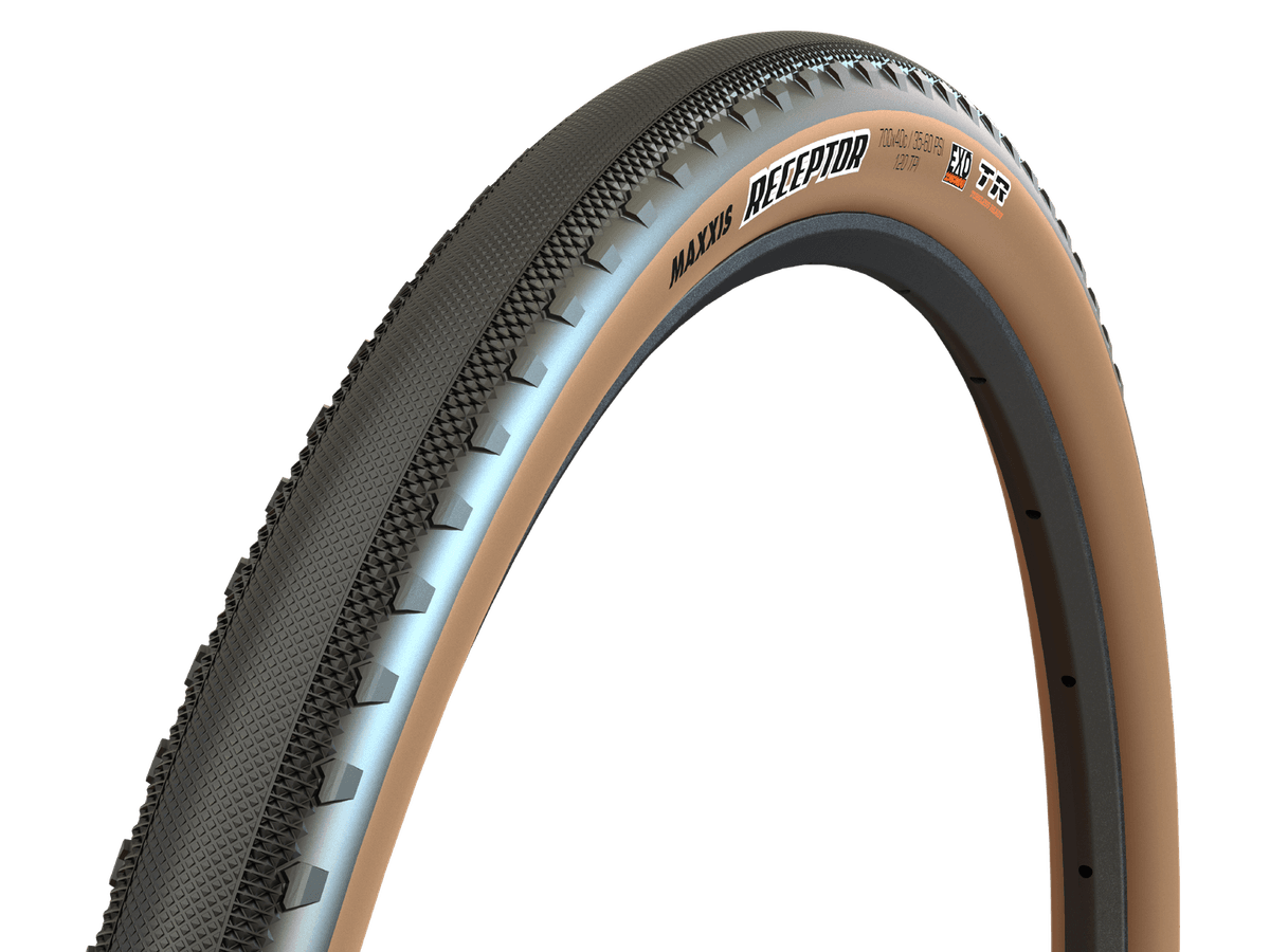 Maxxis Receptor 27.5 Gravel TR EXO Dekk – 47-584, Tanwall