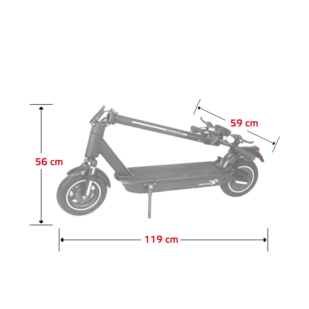 E-Scooter W-TEC Lambreto Max III 700 W 10