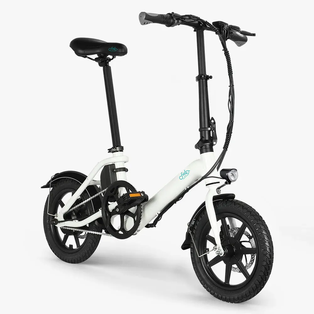 Fiido D3 Pro mini Sammenleggbar elsykkel - fargevalg