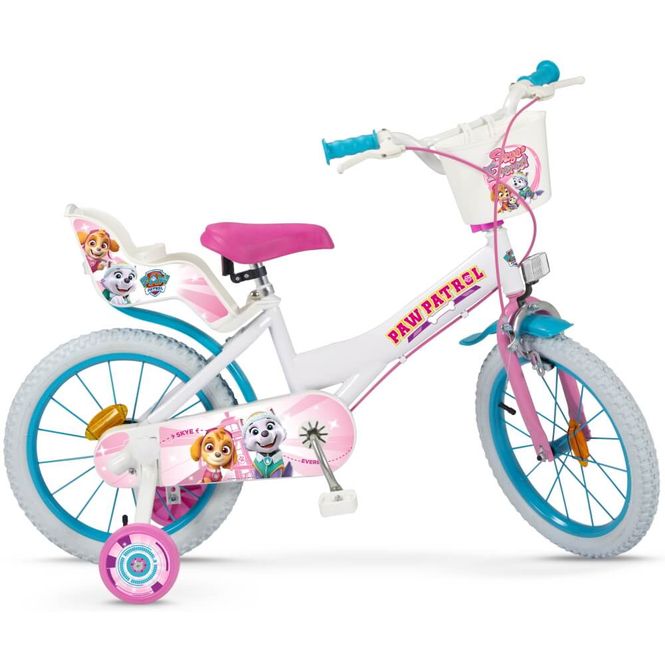 Hovedbilde Barnesykkel Paw Patrol 16” - hvit