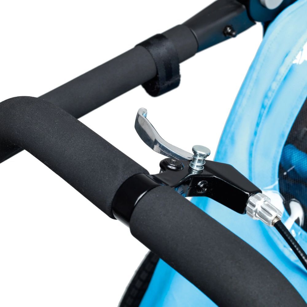 Sykkeltilhenger til 1 barn TaXXi Elite 1 - blå/gul