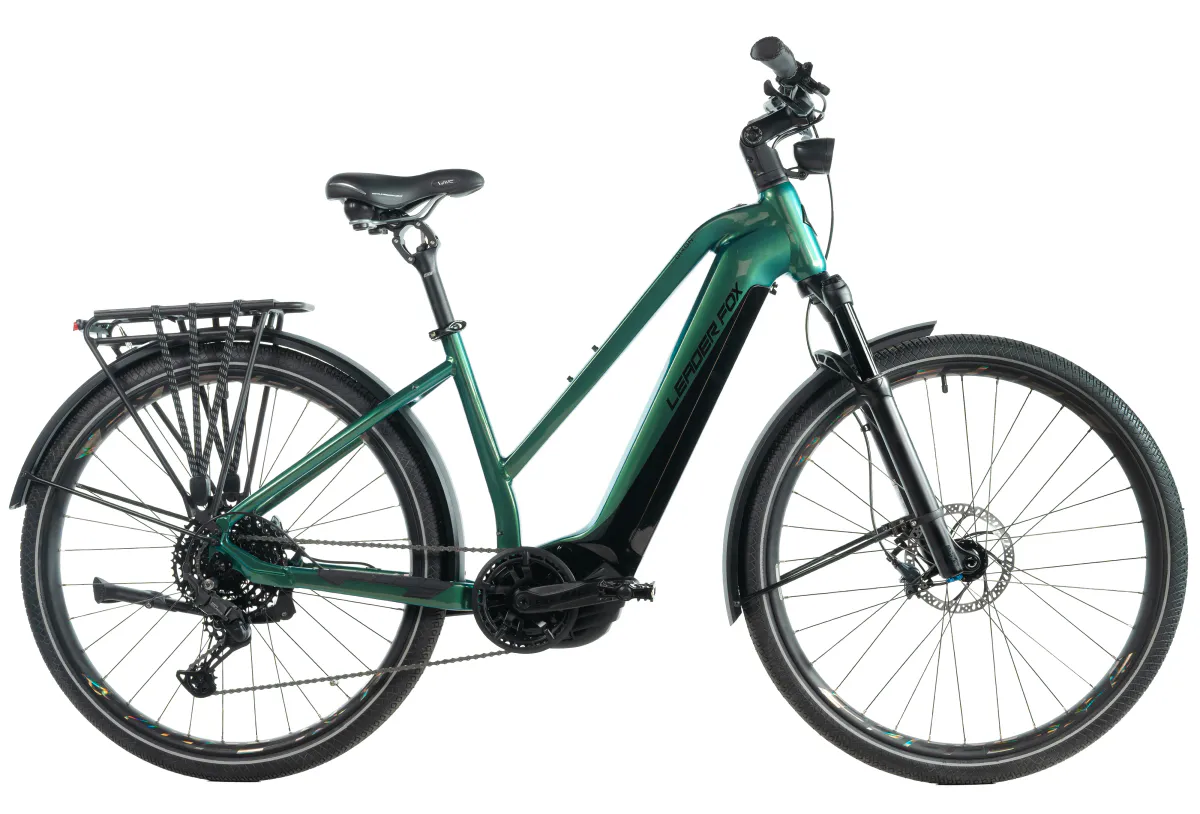 Leader Fox DIXON 29 Lady Grønn 835Wh - 150km