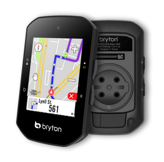 Hovedbilde Bryton Rider S500 E GPS sykkelcomputer