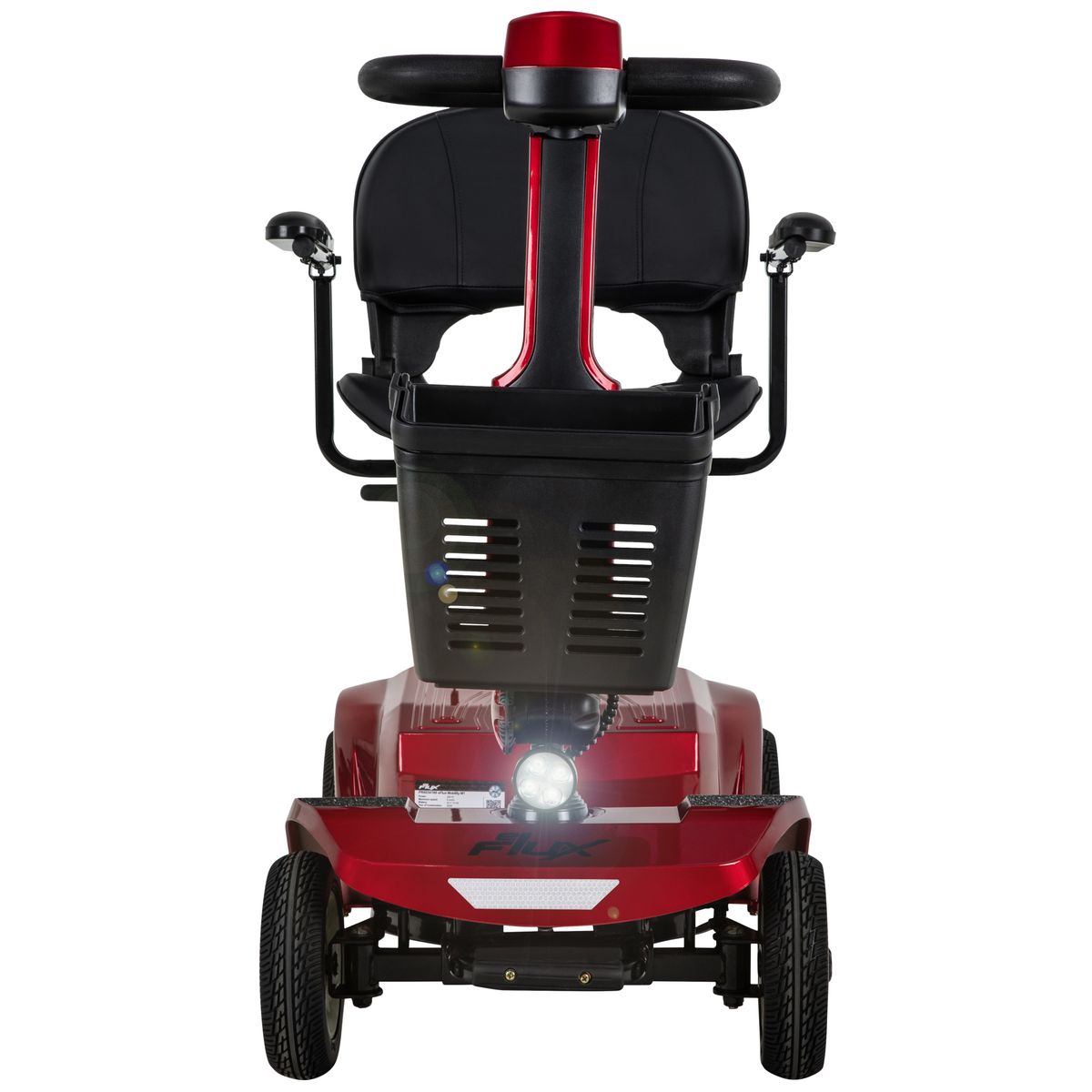 Mobilitetsscooter eFlux M1 - rød/sort