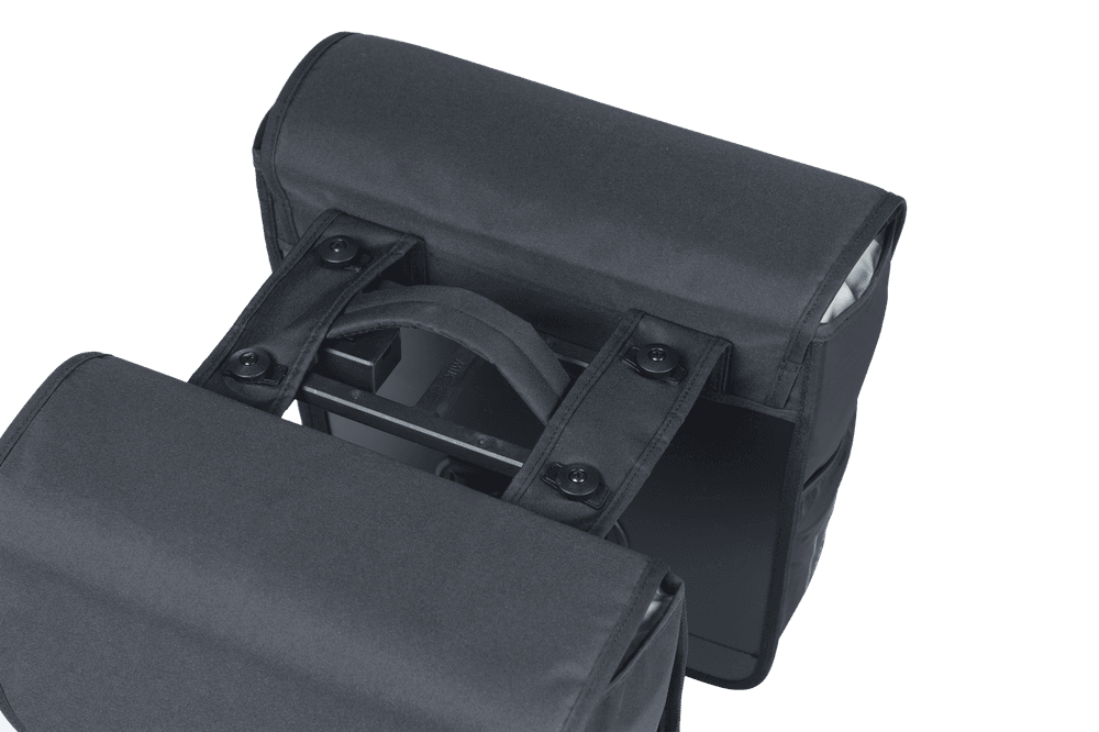 Basil GO Double MIK Sideveske - 32L inkl MIK-system