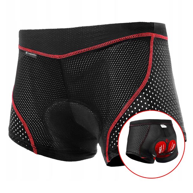 Hovedbilde Sykkelshorts med Gel-padding InSPORTline Sangelo