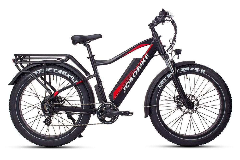 JOBOBIKE Robin PRO elsykkel fatbike 250W - 180km