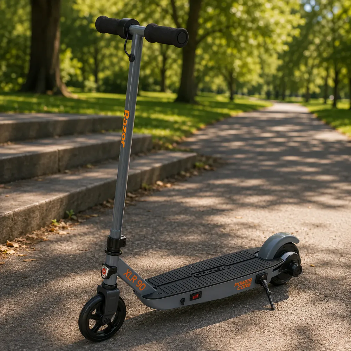 Razor Power Core XLR90 90W grå - 16 km/t