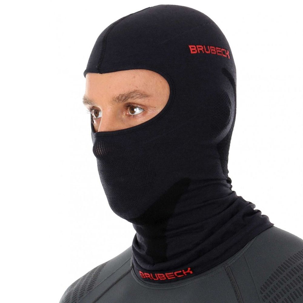 Brubeck Merino Balaklava Unisex - sort